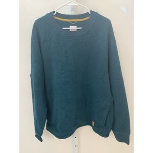 Topo Designs Men's Mountain Fleece Pullover | Green  XL